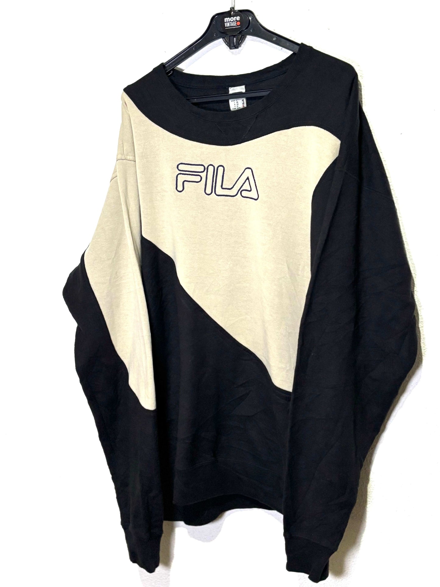 Sudadera Fila Vintage Black/Cream