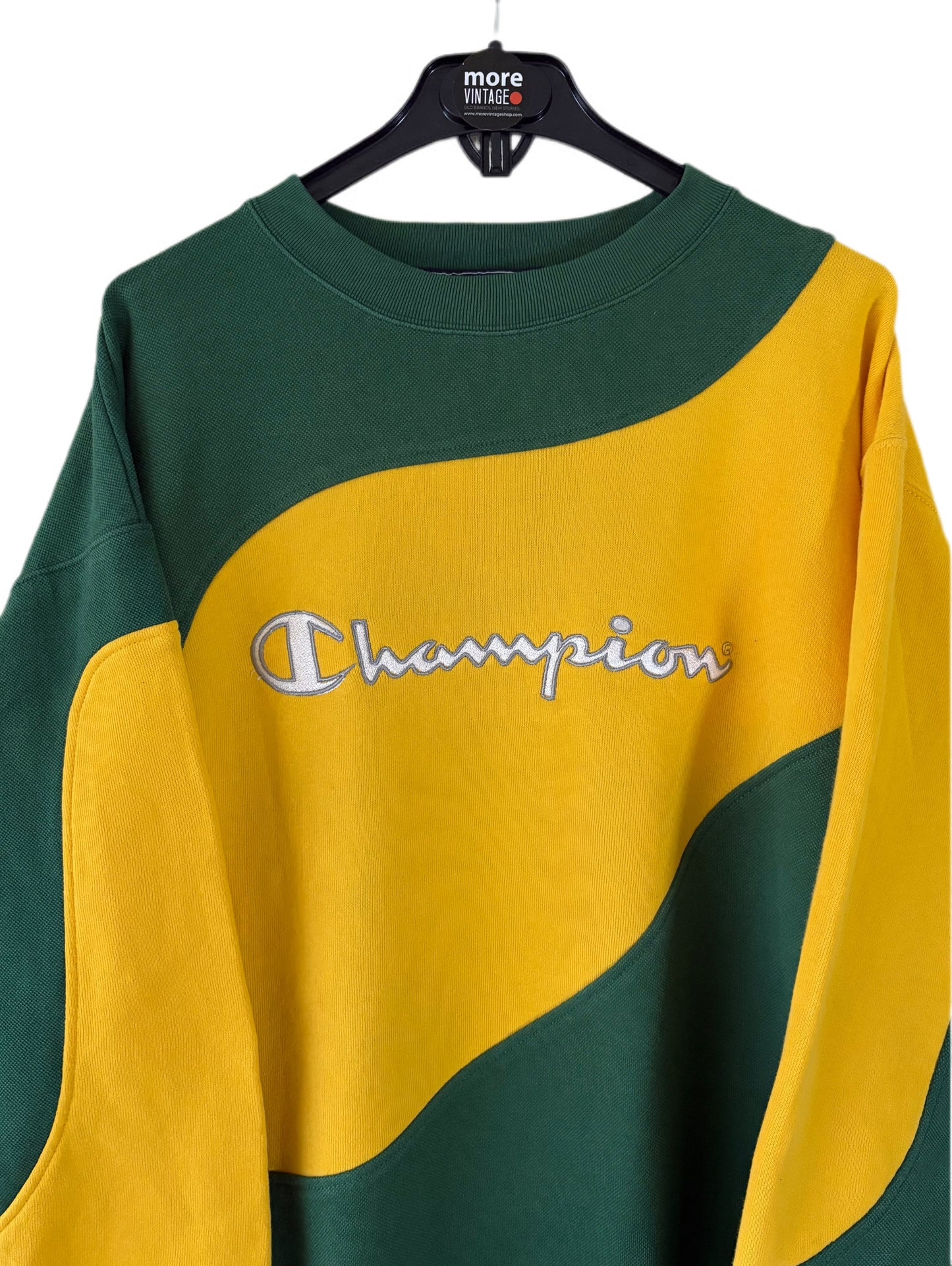 Sudadera Champion Vintage Yellow/Green