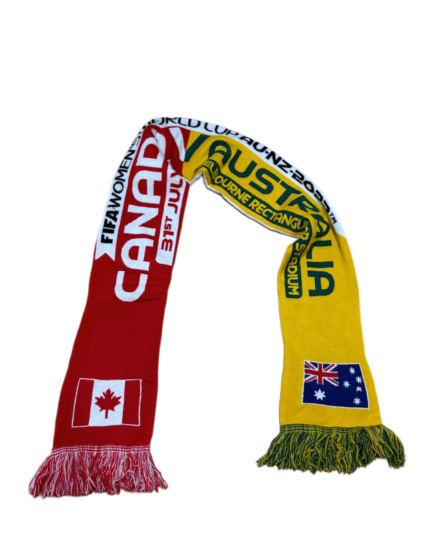 Bufanda Canadá vs Australia “Fifa Women’s World Cup”
