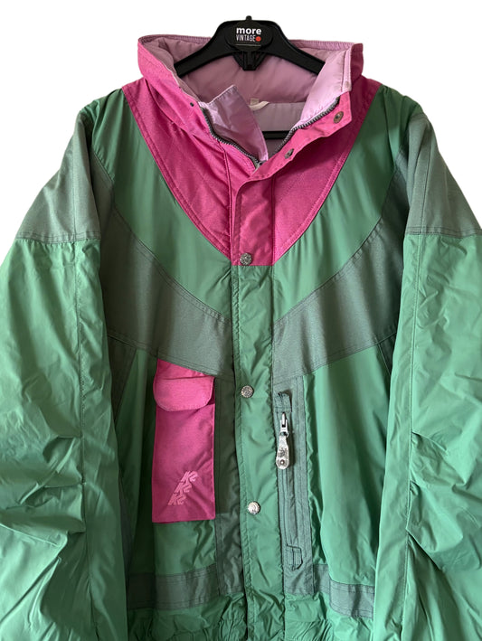 Cazadora Retro Ski K2 Vintage Green
