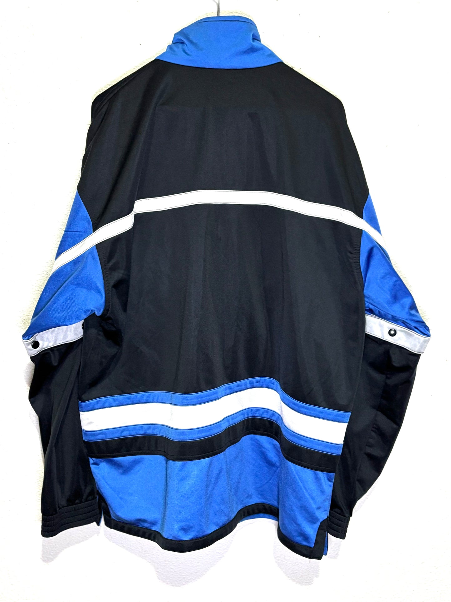 Chaqueta Lotto Retro Black/Blue Large & Short Sleeve