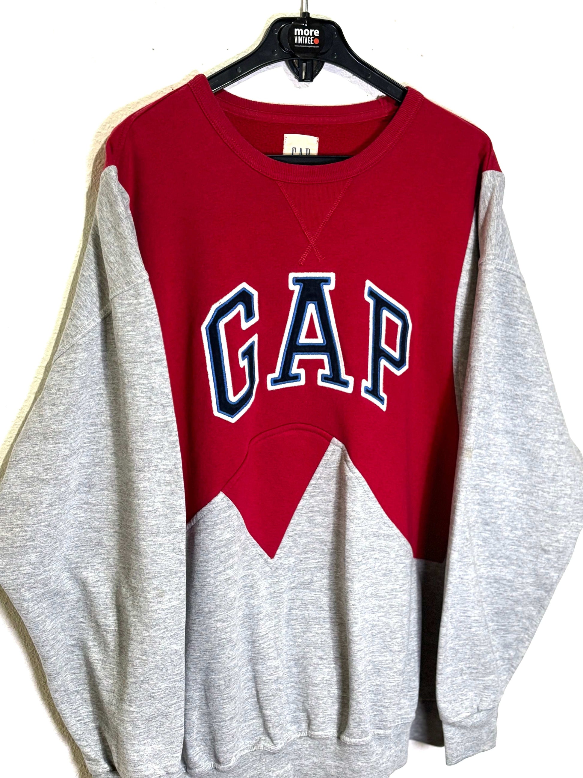 Sudadera Gap Vintage Red/Grey