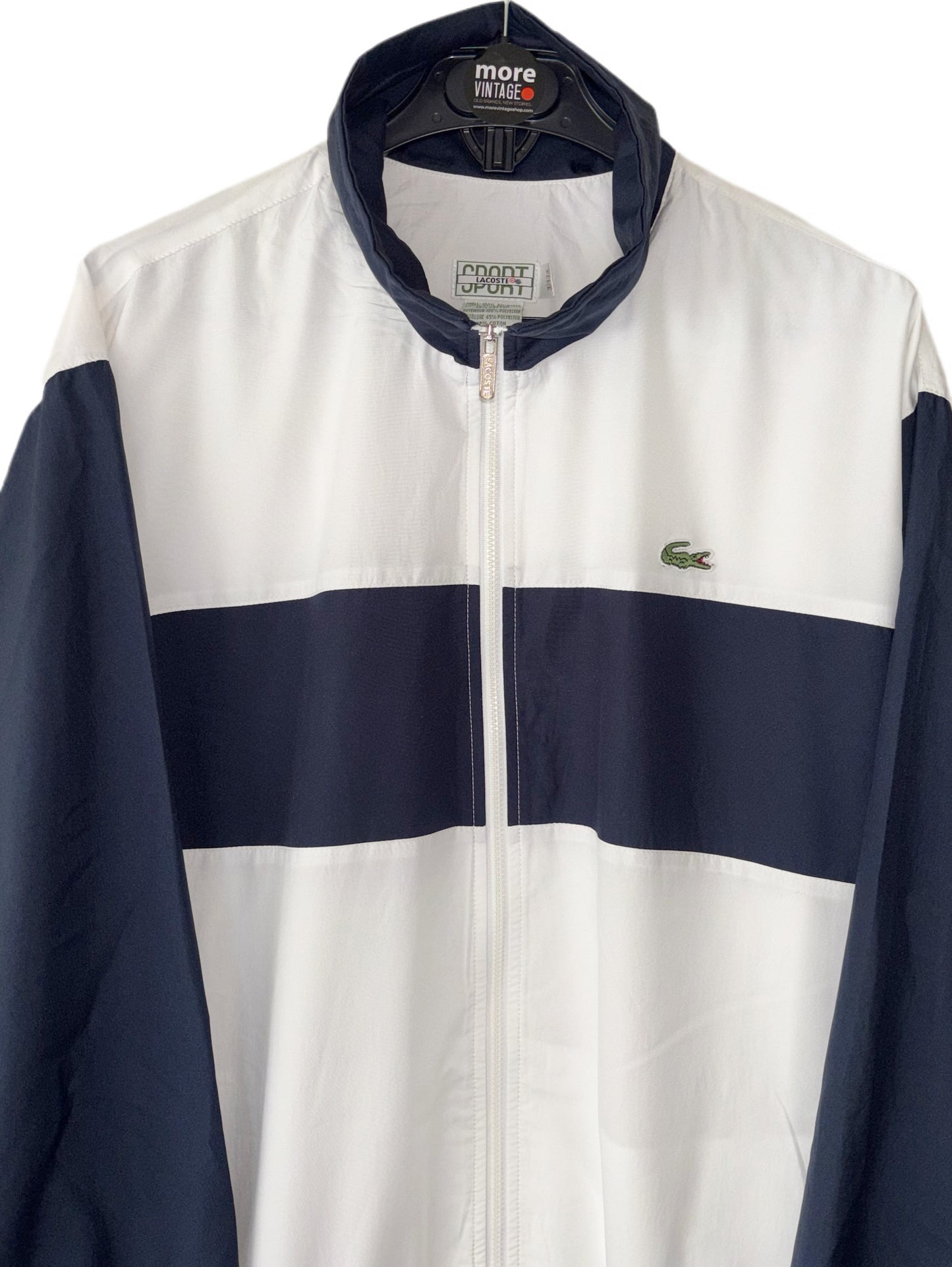 Chaqueta Lacoste Sport White/Navy Blue