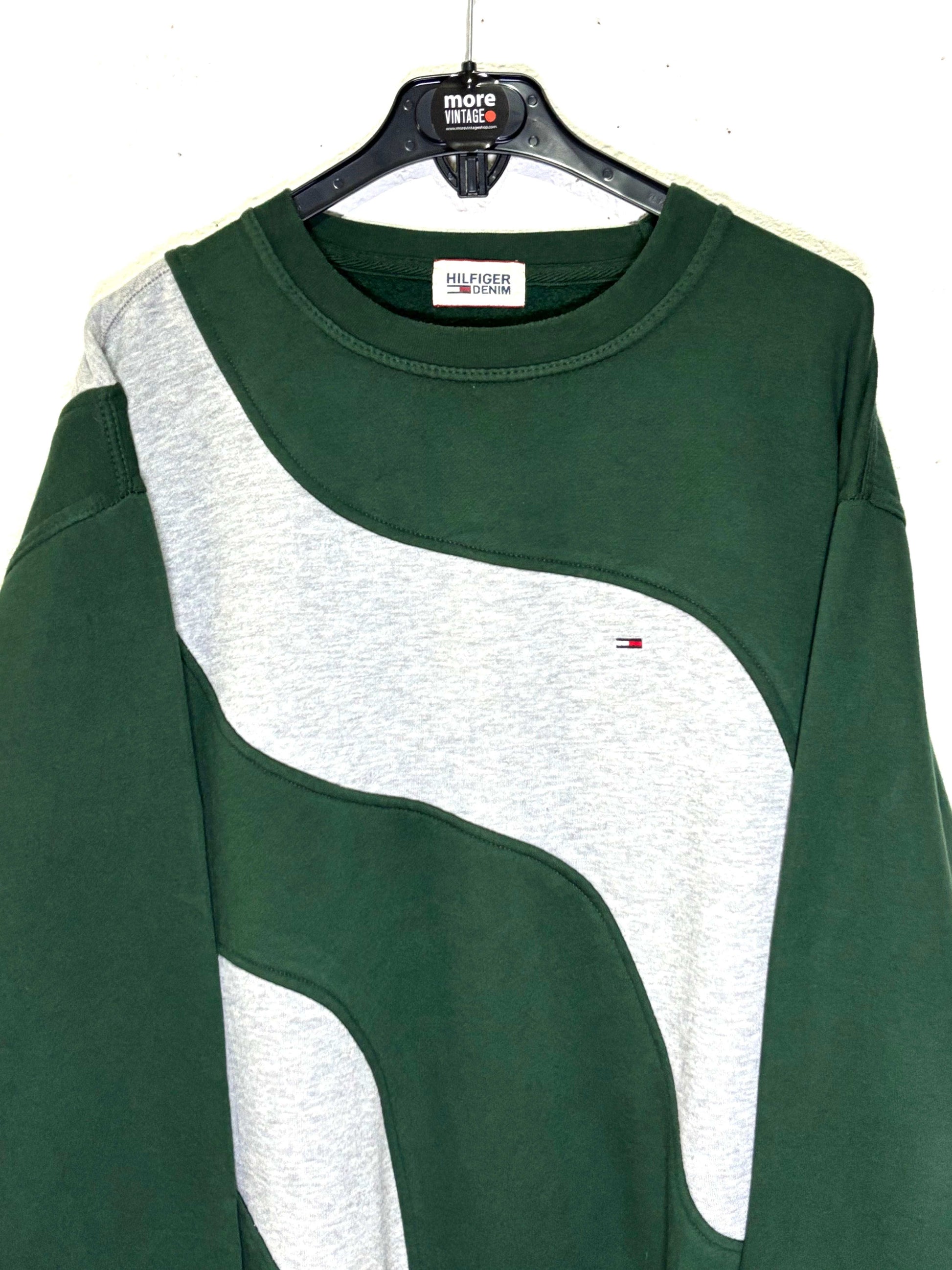 Sudadera Tommy Hilfiger Vintage Green/Grey
