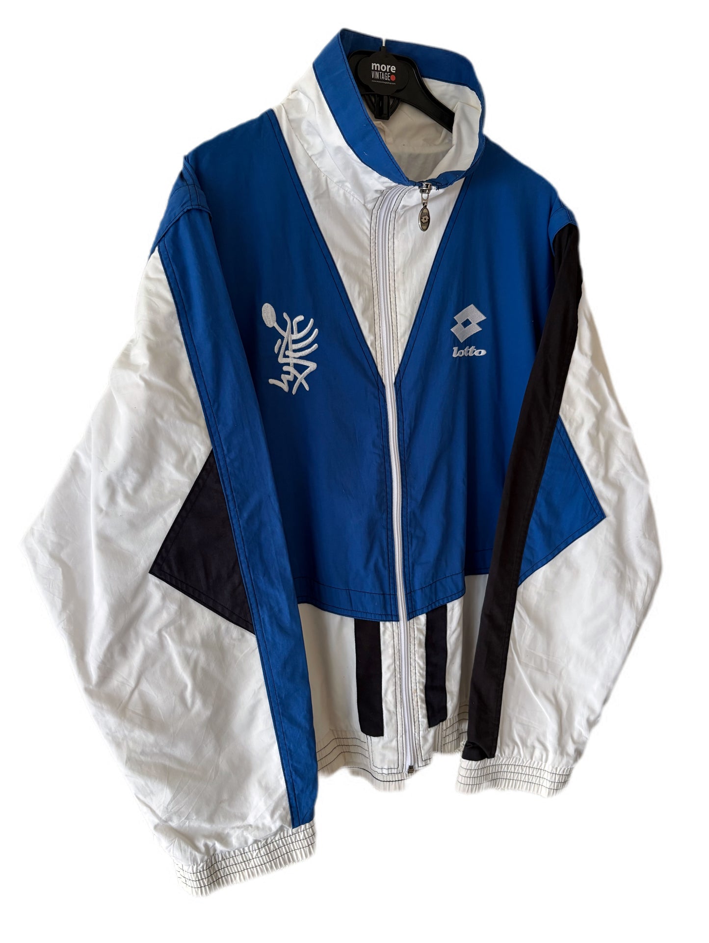 Chaqueta Lotto Retro White/Blue “Tenis Italiano”