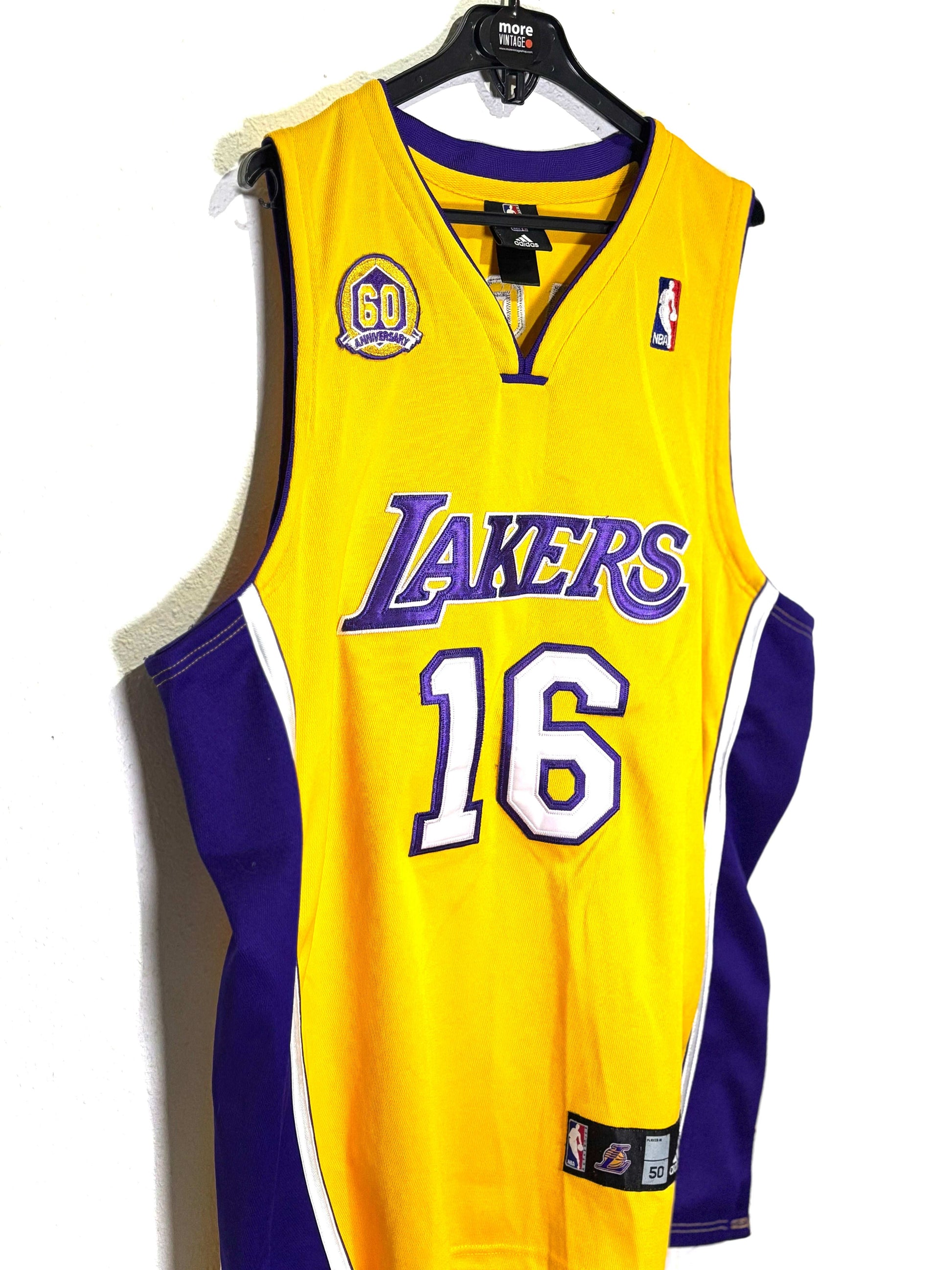 Camiseta Los Angeles Lakers “Centenary” Gasol #16