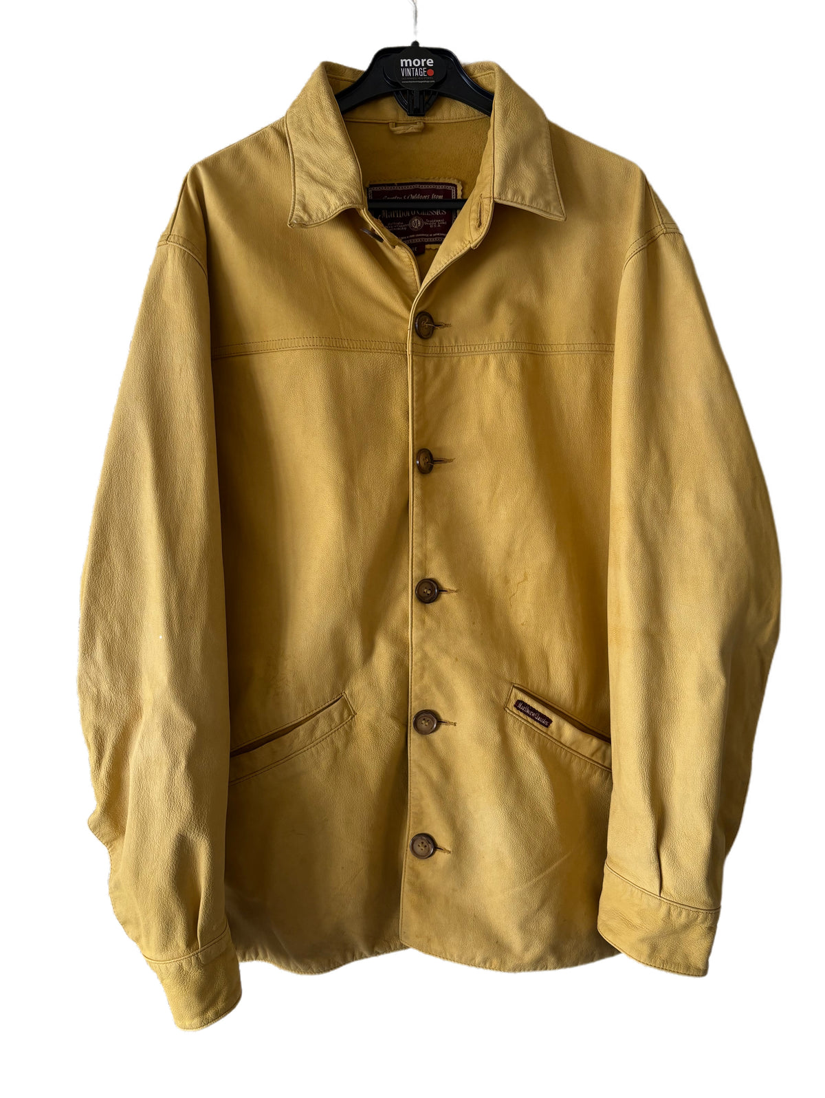 Chaqueta de Piel Marlboro Classics Vintage “Authentic American Country”