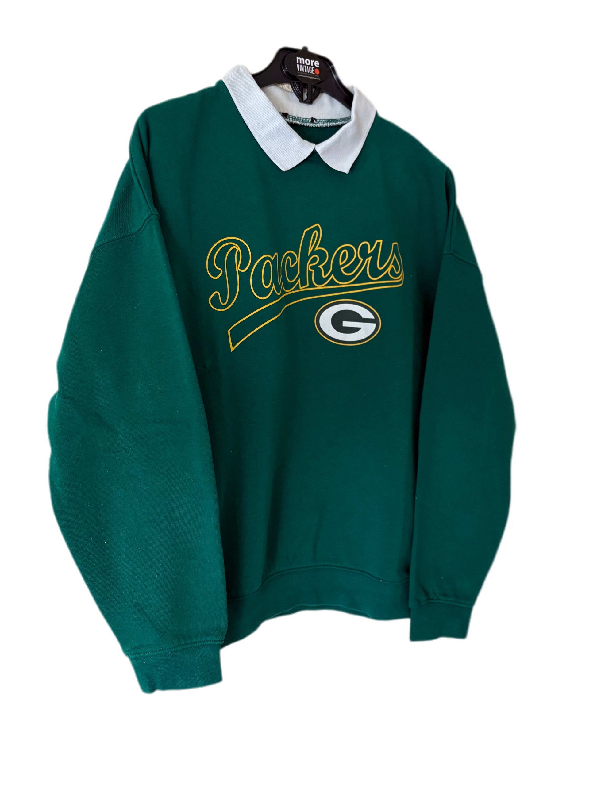 Sudadera Polo Green Bay Packers Retro Green