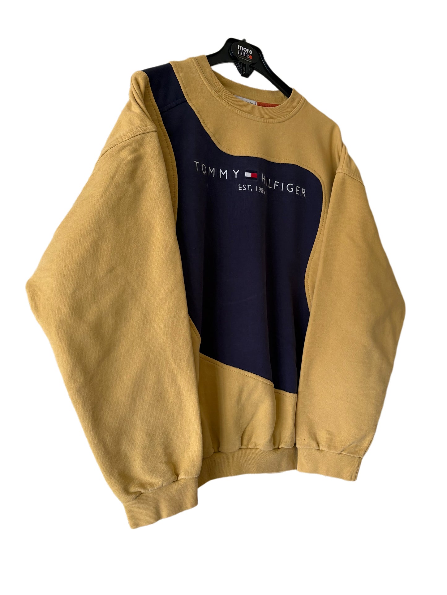 Sudadera Tommy Hilfiger Retro Yellow/Navy Blue
