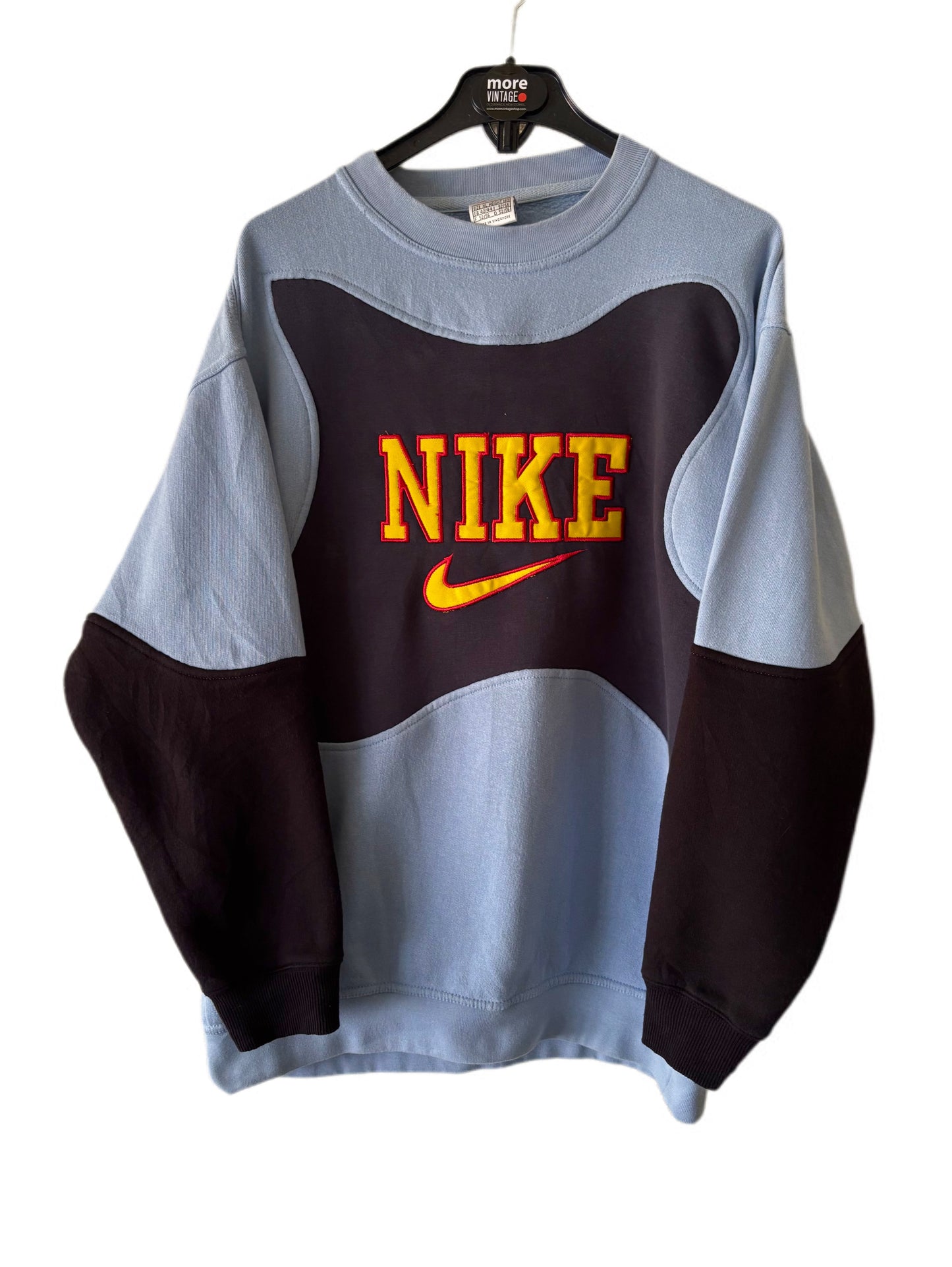 Sudadera Nike Retro Light Blue/Yellow