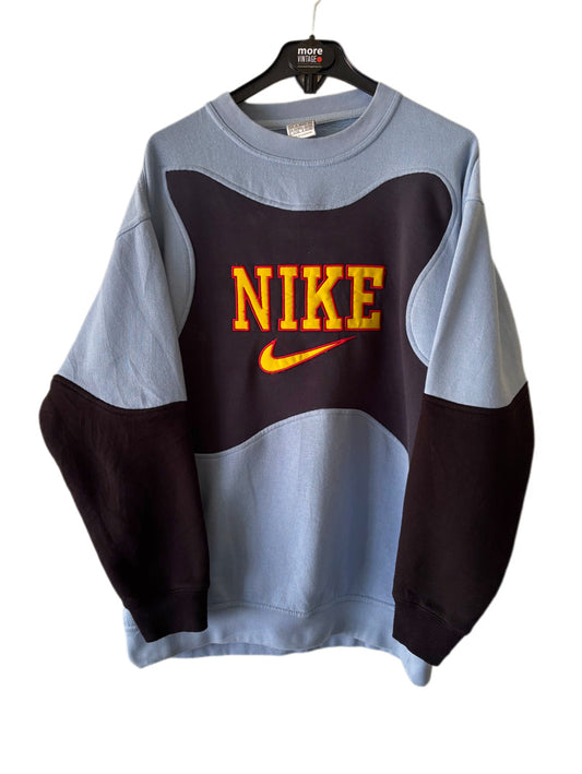 Sudadera Nike Retro Light Blue/Yellow