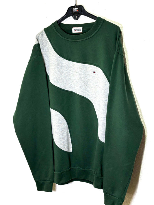 Sudadera Tommy Hilfiger Vintage Green/Grey