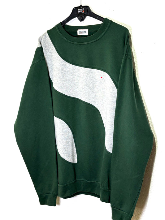 Sudadera Tommy Hilfiger Vintage Green/Grey