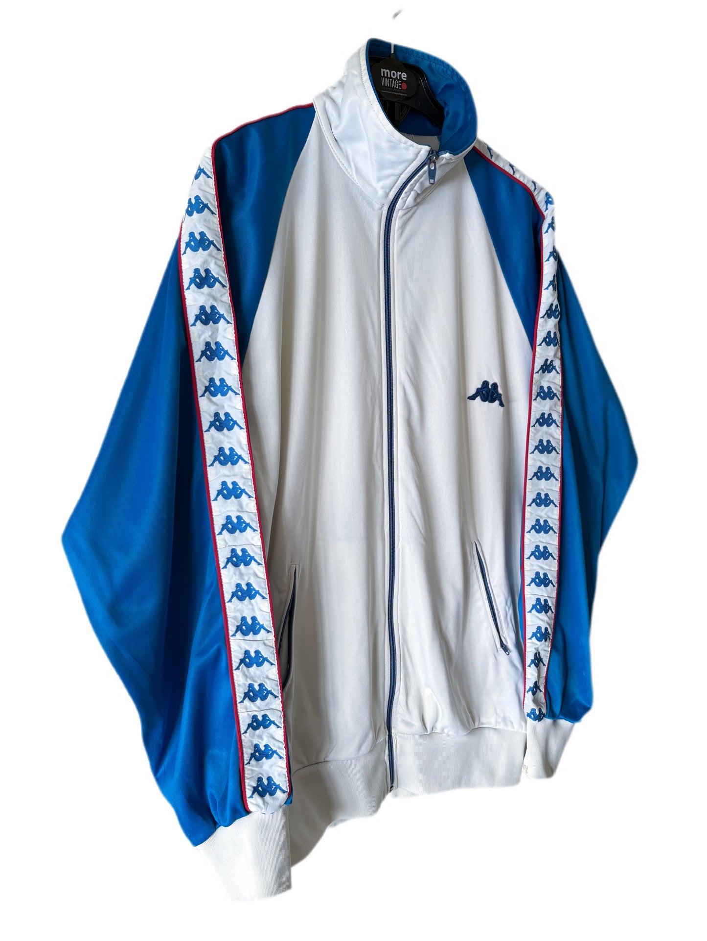 Chaqueta Kappa Retro Blue/White