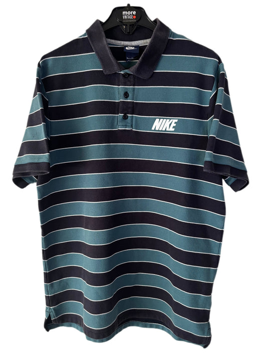 Polo Nike Retro Ligth Blue/Black