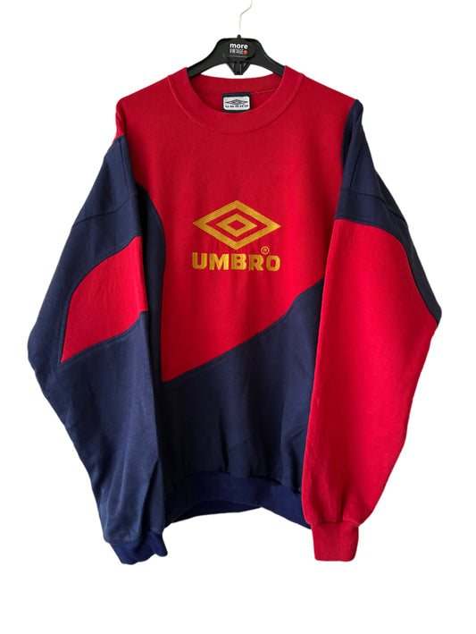 Sudadera Umbro Retro Red/Navy Bkue