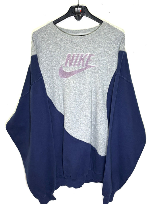 Sudadera Nike Vintage Retro Grey/Blue navy