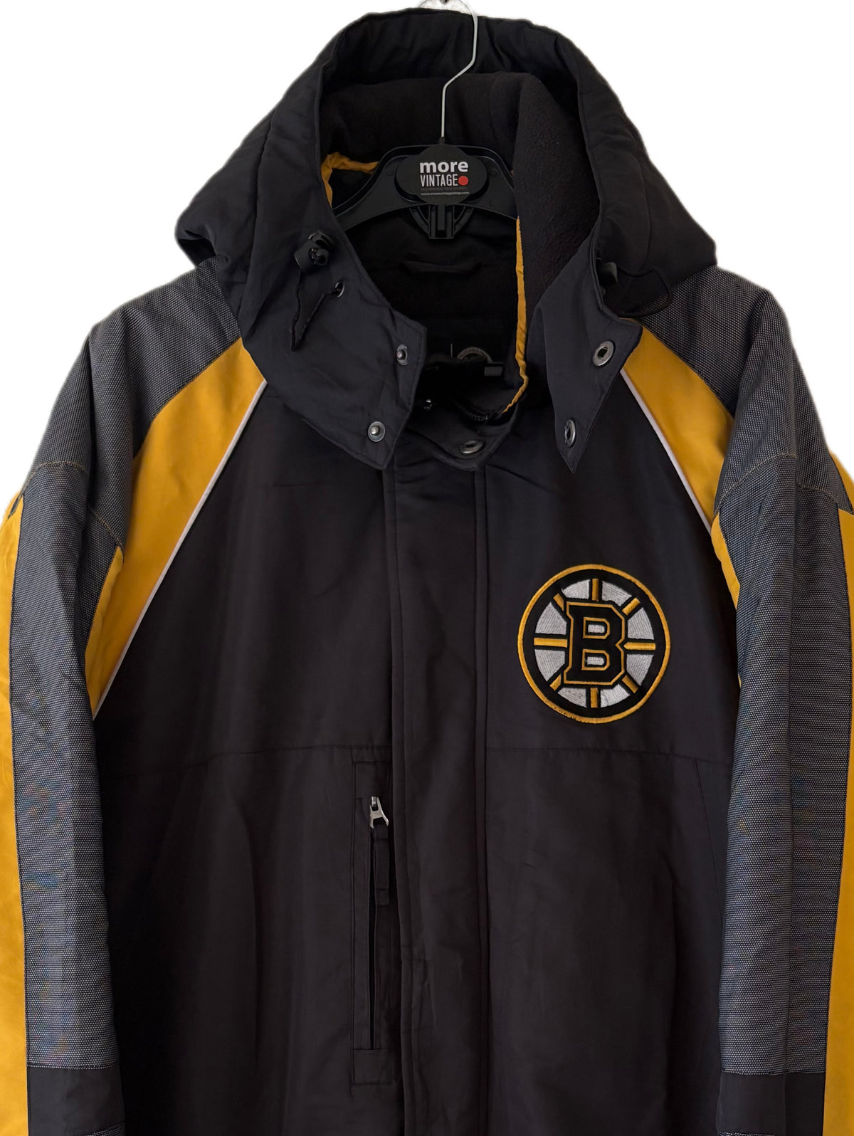 Abrigo NHL Boston Bruns Retro Black/Yellow