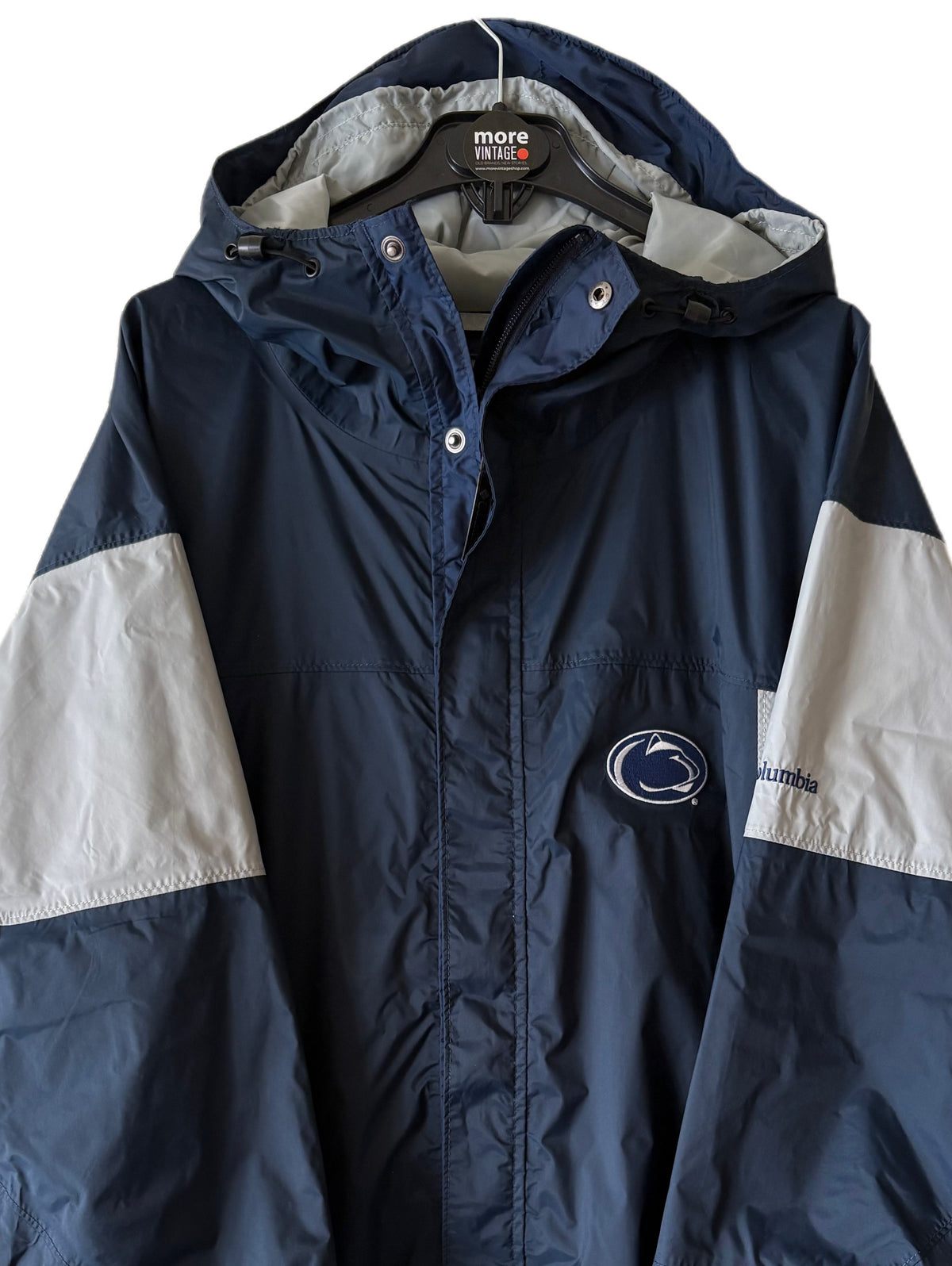 Abrigo/Chubasquero Columbia Vintage Navy Blue/Grey
