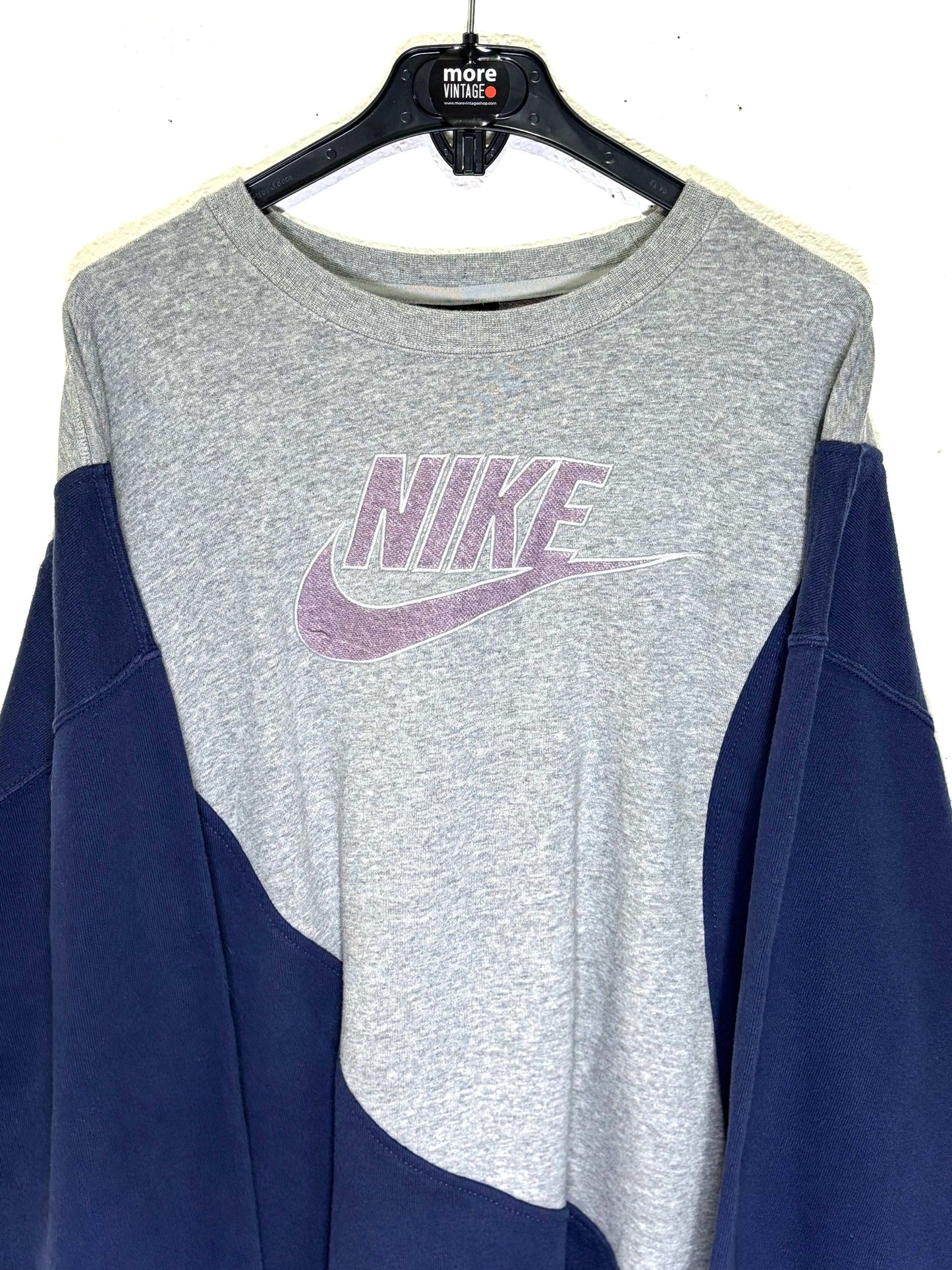 Sudadera Nike Vintage Retro Grey/Blue navy