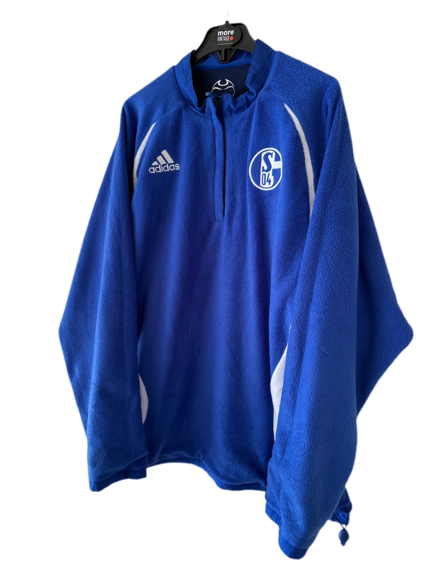 Chaqueta/Polar Adidas Reversible Shalke 04 Retro Blue