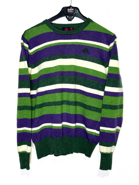 Jersey Kappa Vintage Retro Green/Purple