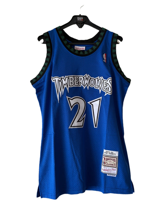 Camiseta NBA Classic Timberwolves Garnett #21