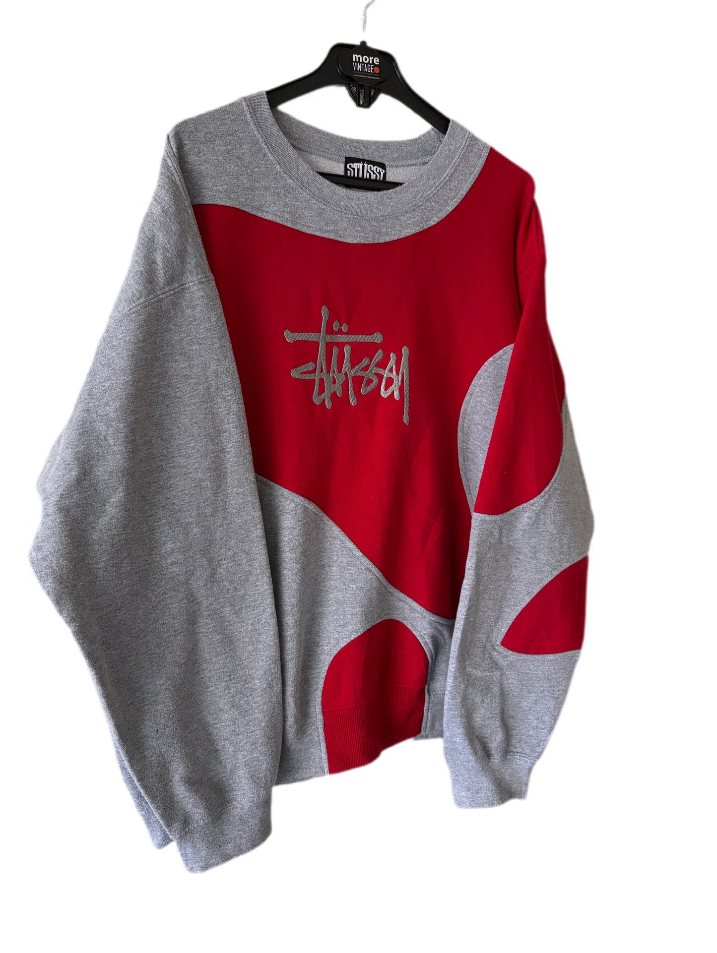 Sudadera Stüssy Vintage Red/Grey