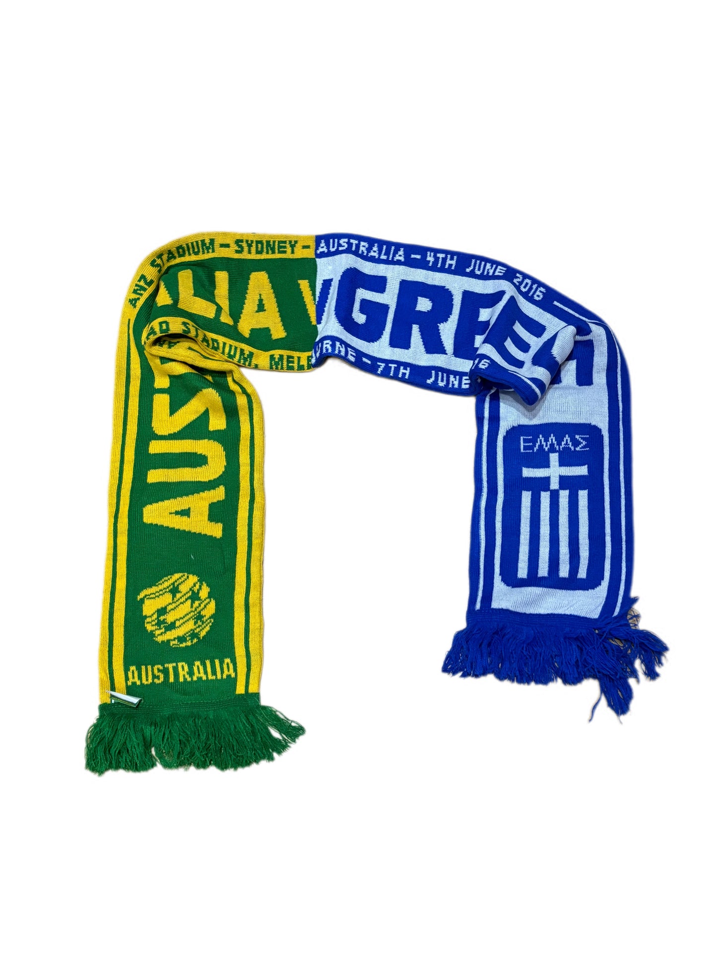 Bufanda Australia vs Grecia “Dodoni Series”