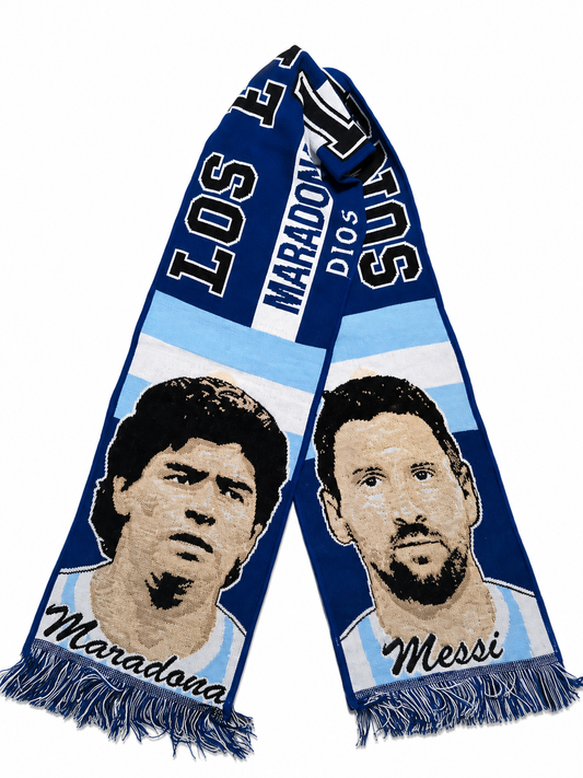 Bufanda Maradona & Messi “Los Eternos 10”