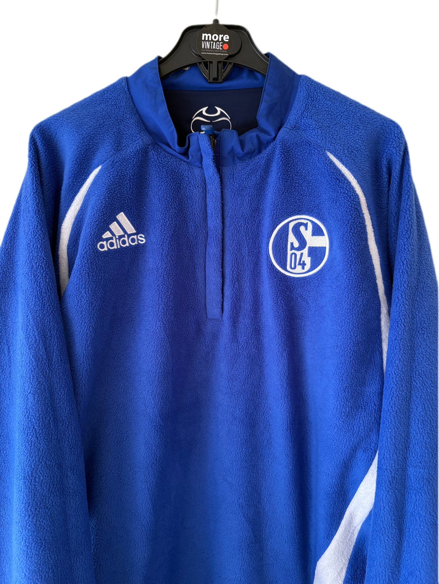 Chaqueta/Polar Adidas Reversible Shalke 04 Retro Blue