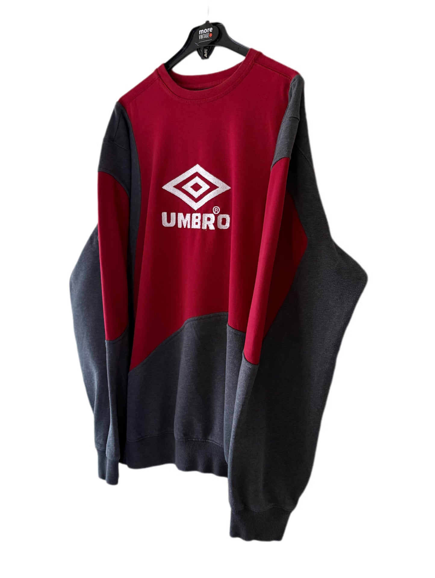 Sudadera Umbro Retro Red/Grey