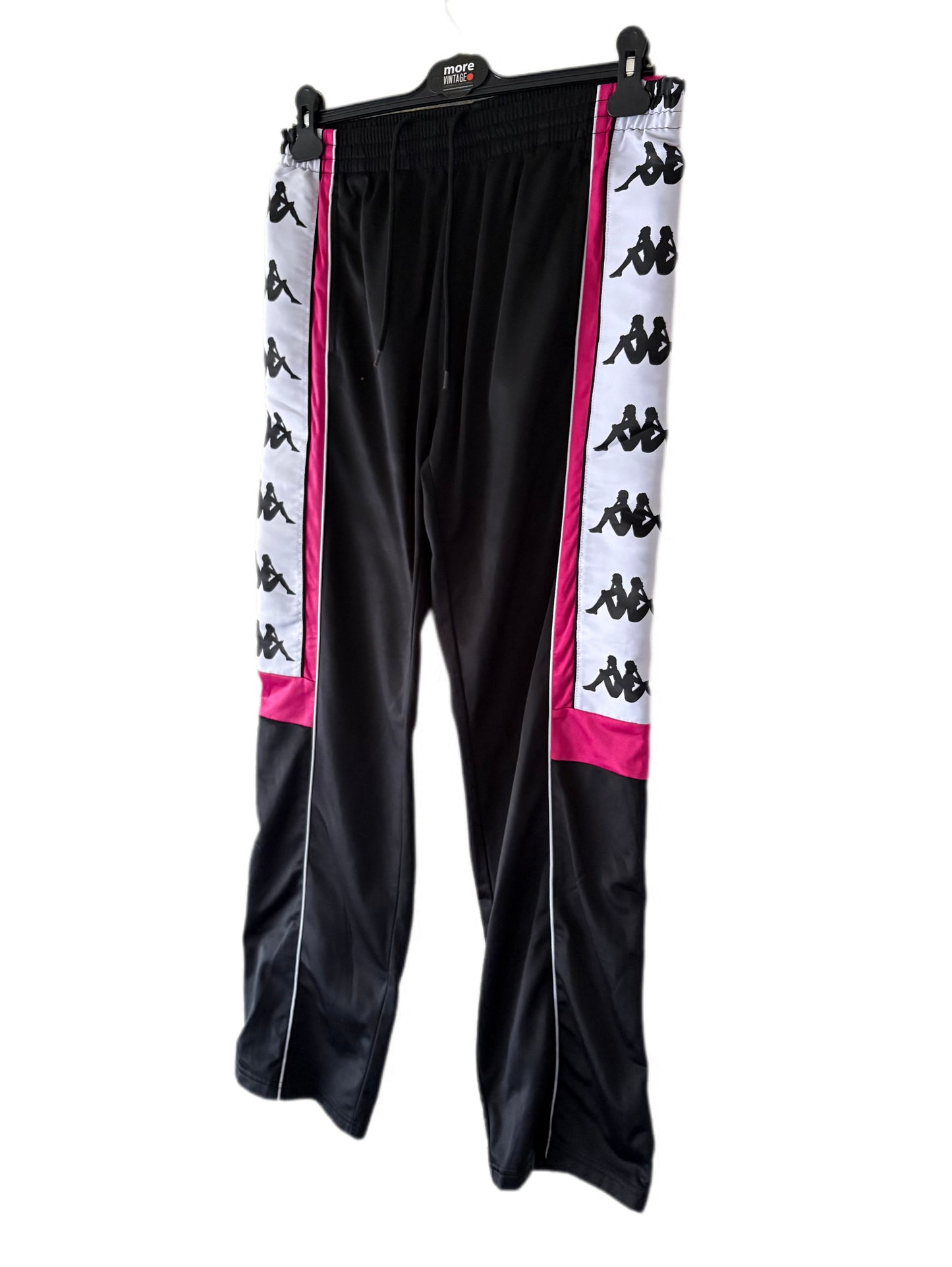 Pantalón Kappa Retro Black/Pink