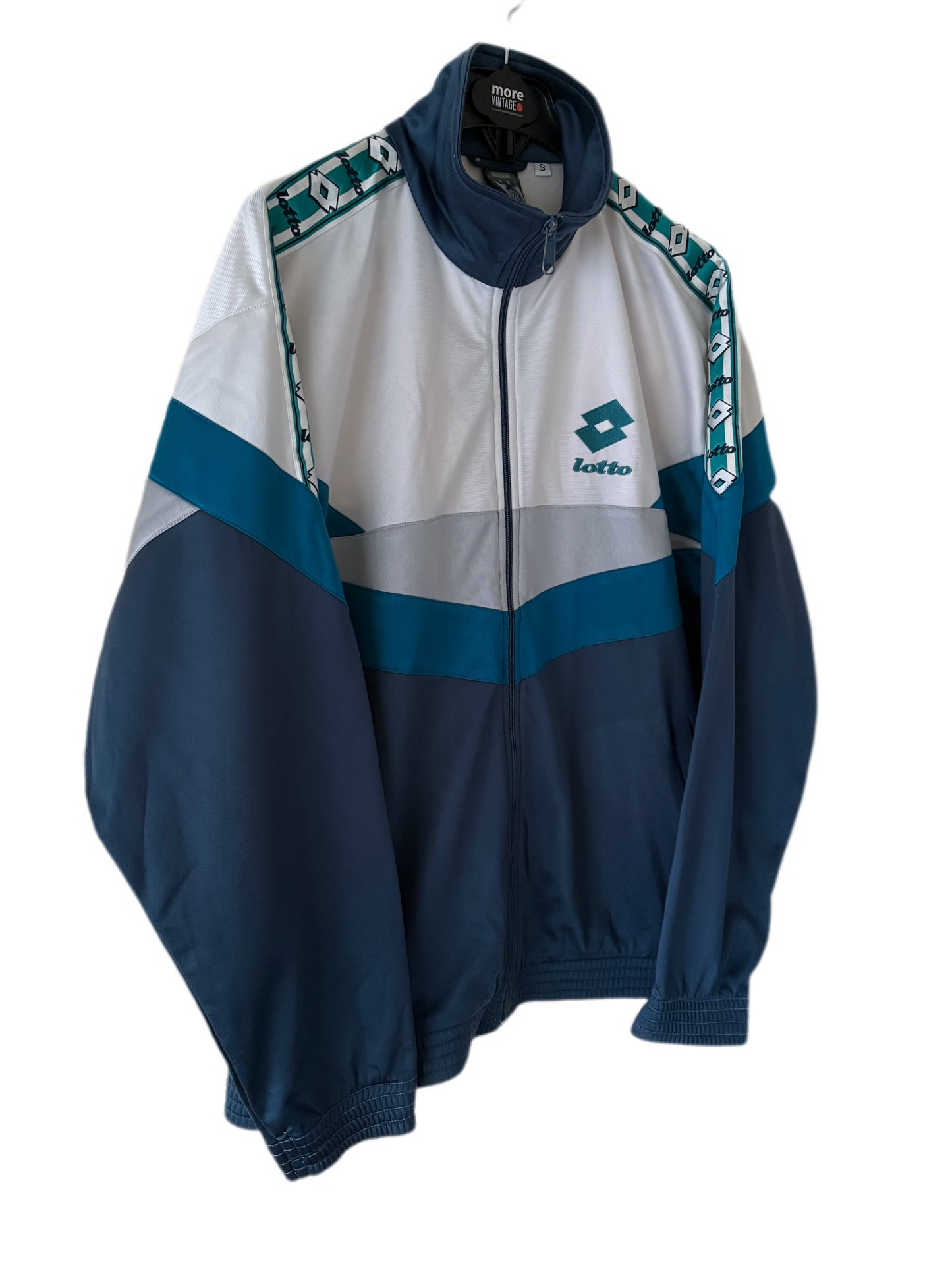 Chaqueta Lotto Retro Blue/White