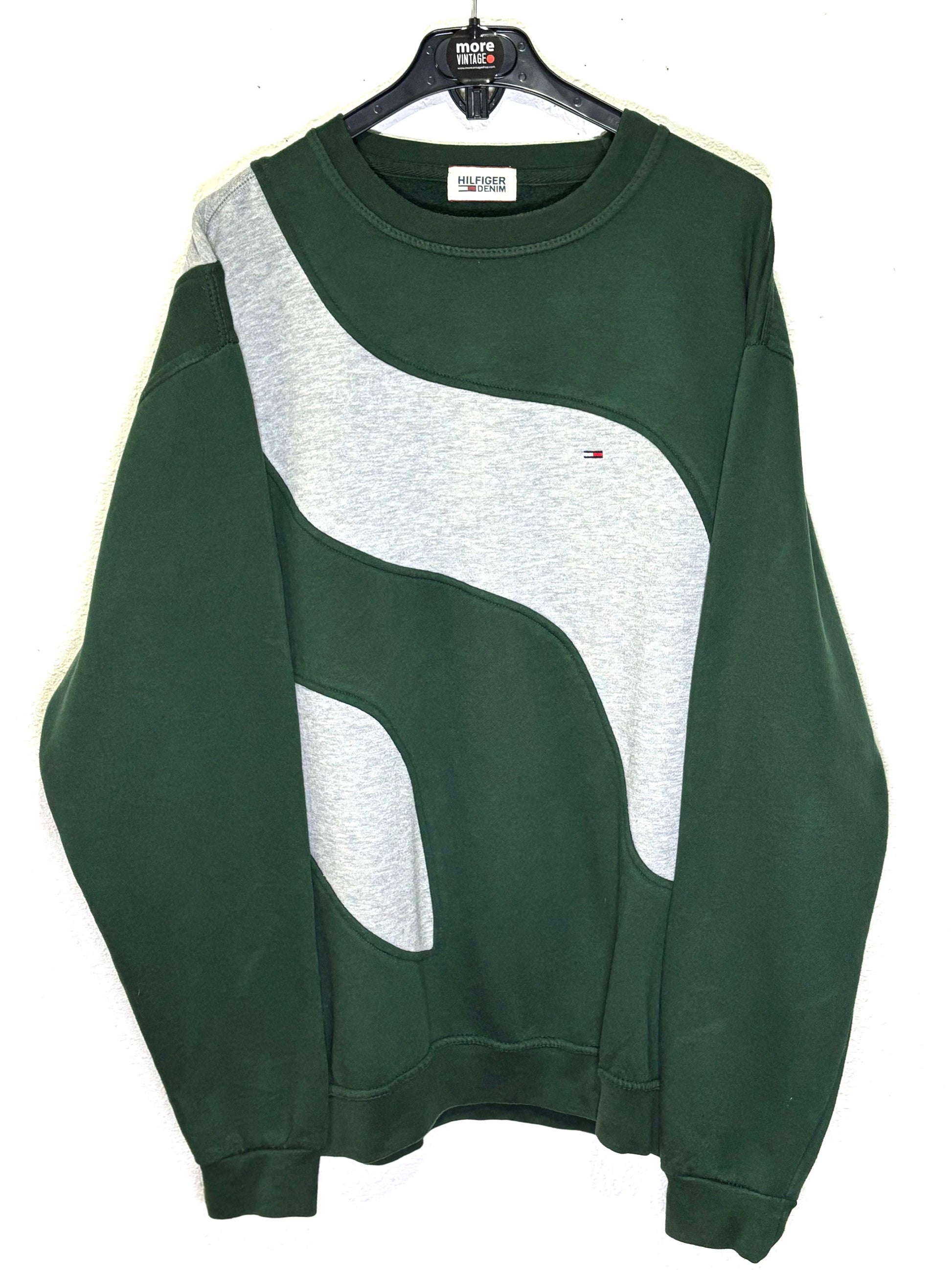 Sudadera Tommy Hilfiger Vintage Green/Grey