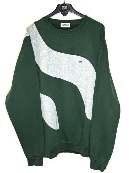 Sudadera Tommy Hilfiger Vintage Green/Grey