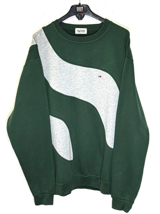 Sudadera Tommy Hilfiger Vintage Green/Grey
