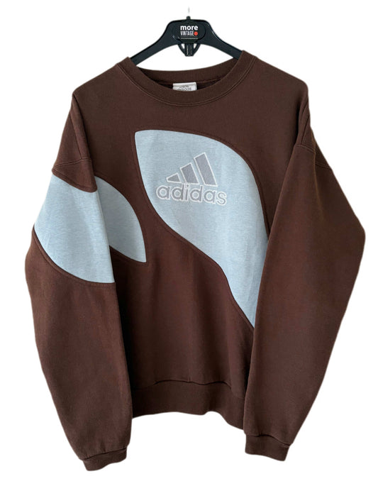 Sudadera Adidas Retro Brown/Light Blue