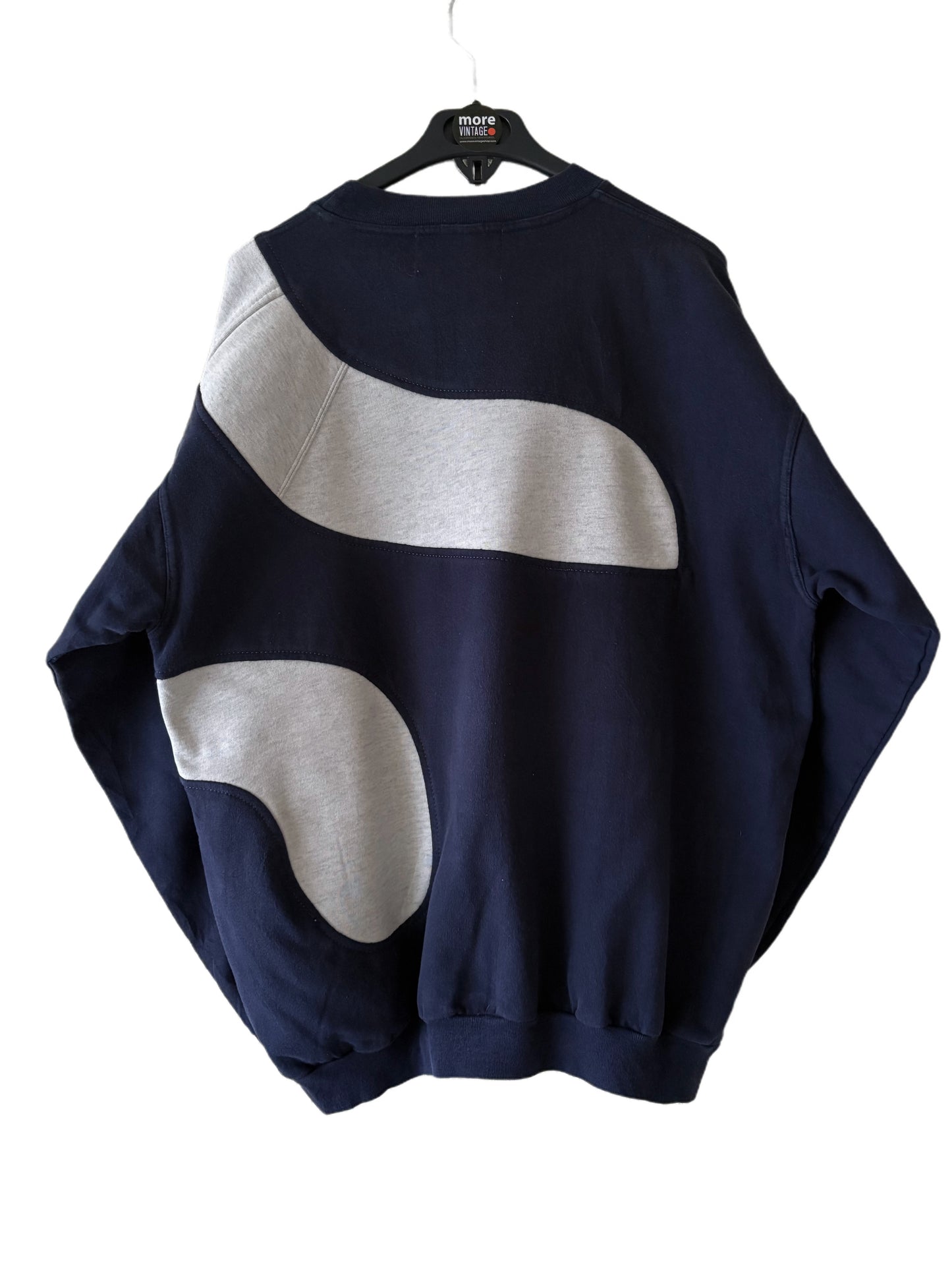 Sudadera Champion Retro Navy Blue/Grey