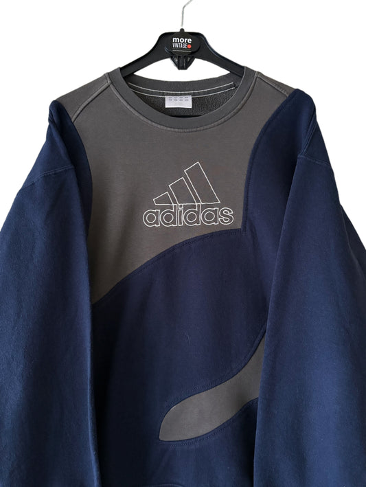 Sudadera Adidas Classic Vintage Navy Blue/Grey