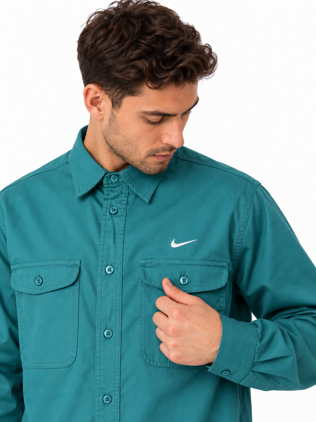 Nike SB Skate Woven SB Tanglin Long-Sleeve Blue Unisex