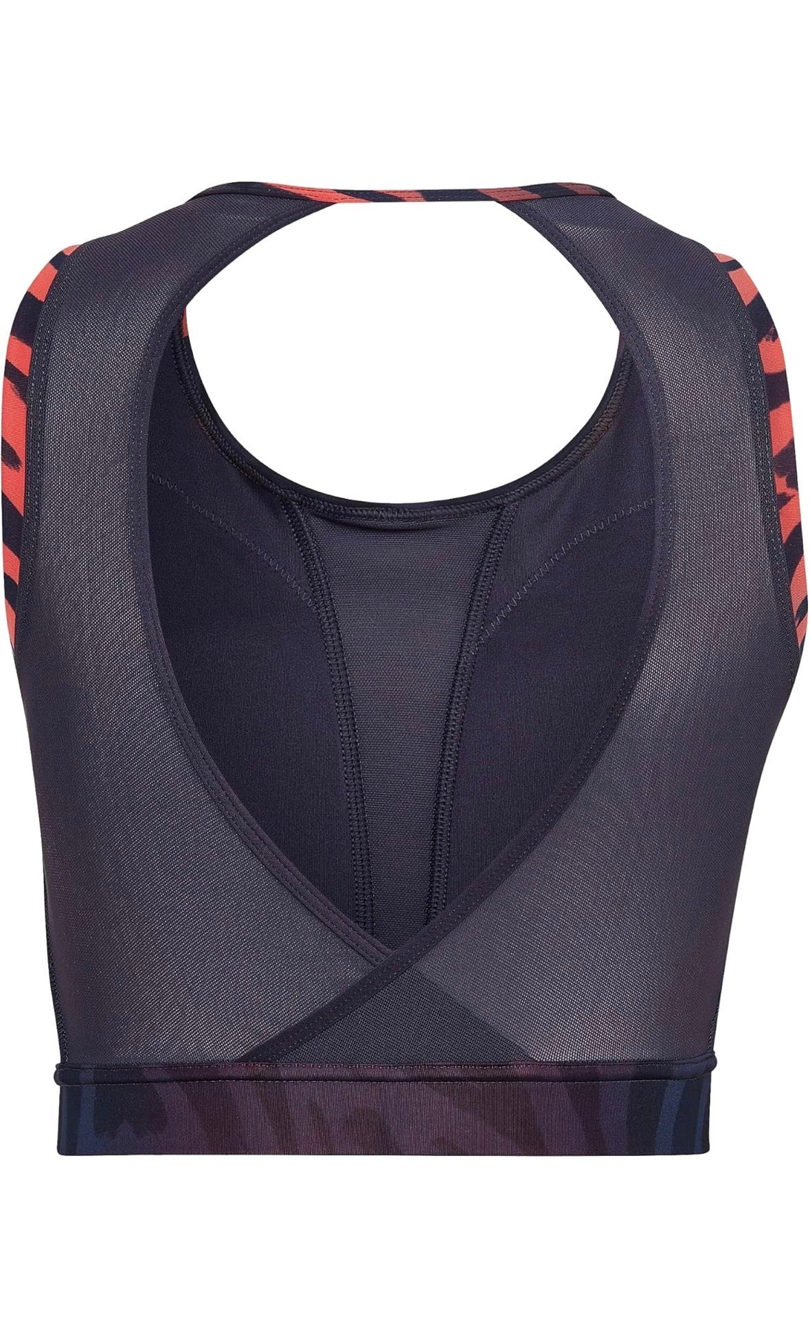 Sujetador Deportivo Adidas Light-Support Long-Line Tiger-Print