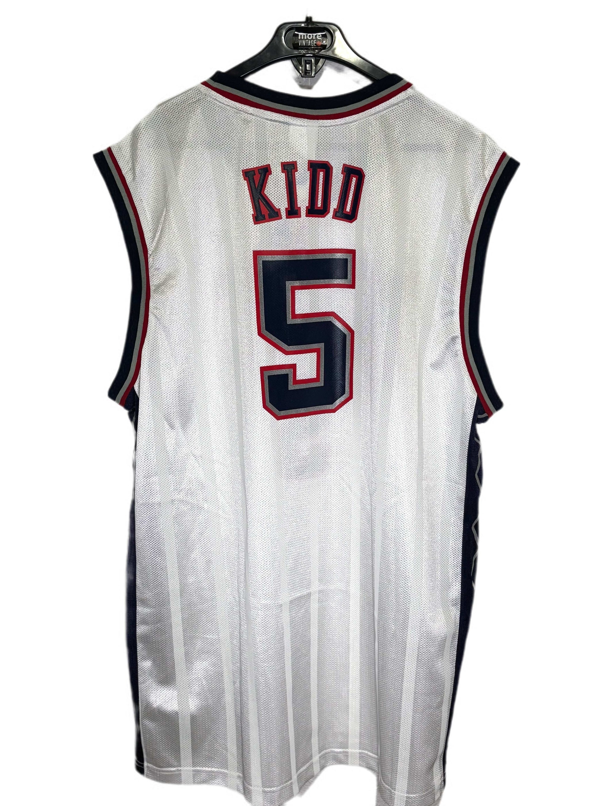 Camiseta NBA Reebok Nets Kidd #5