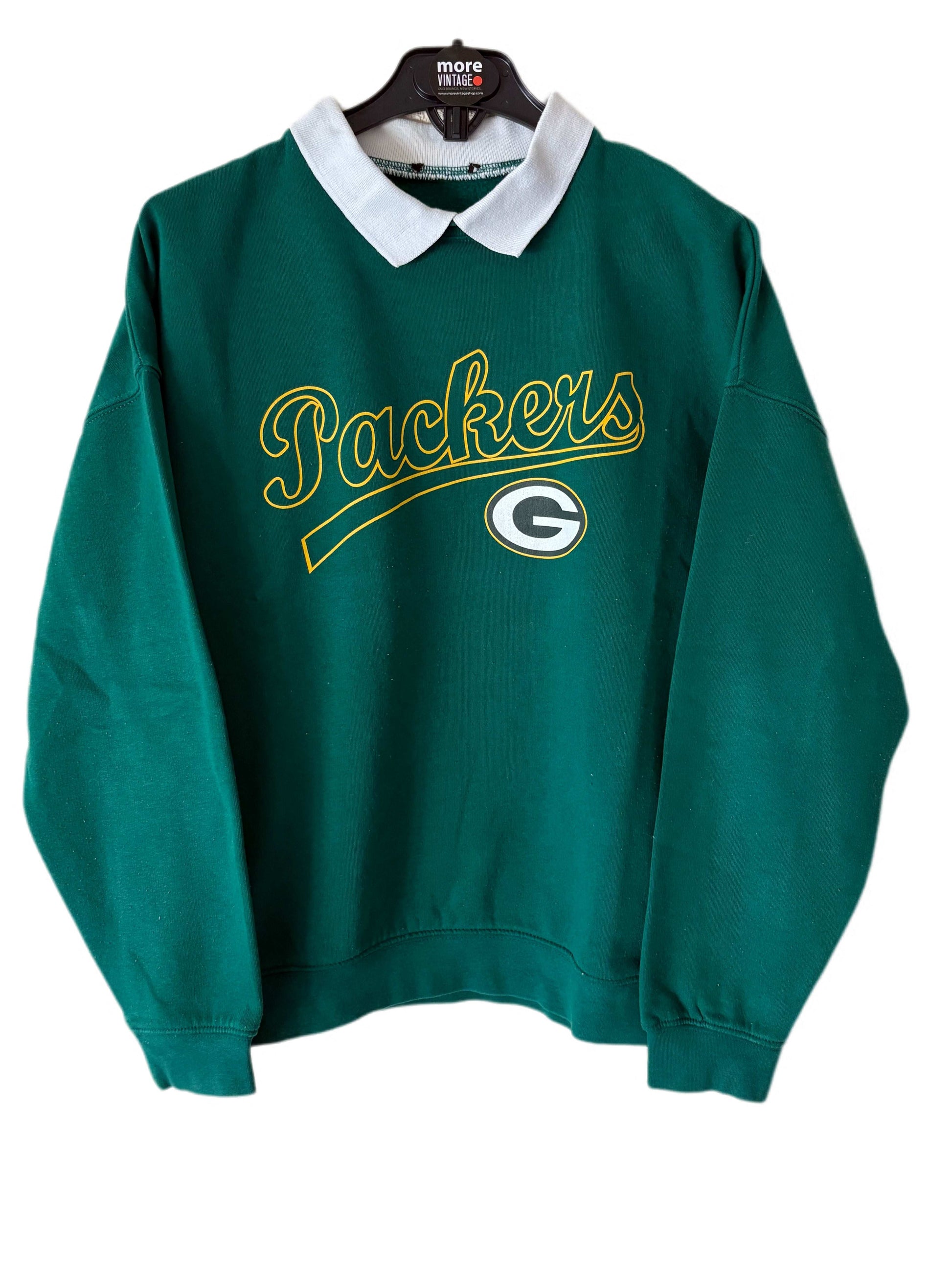 Sudadera Polo Green Bay Packers Retro Green