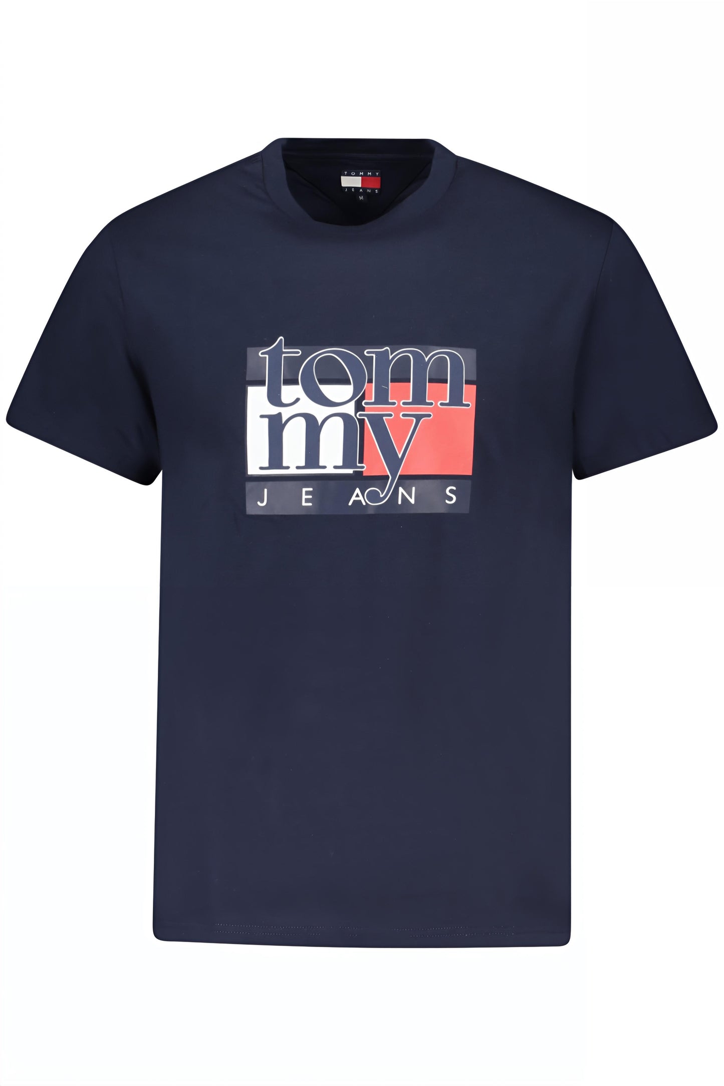 Camiseta Tommy Jeans Slim Flag Tee