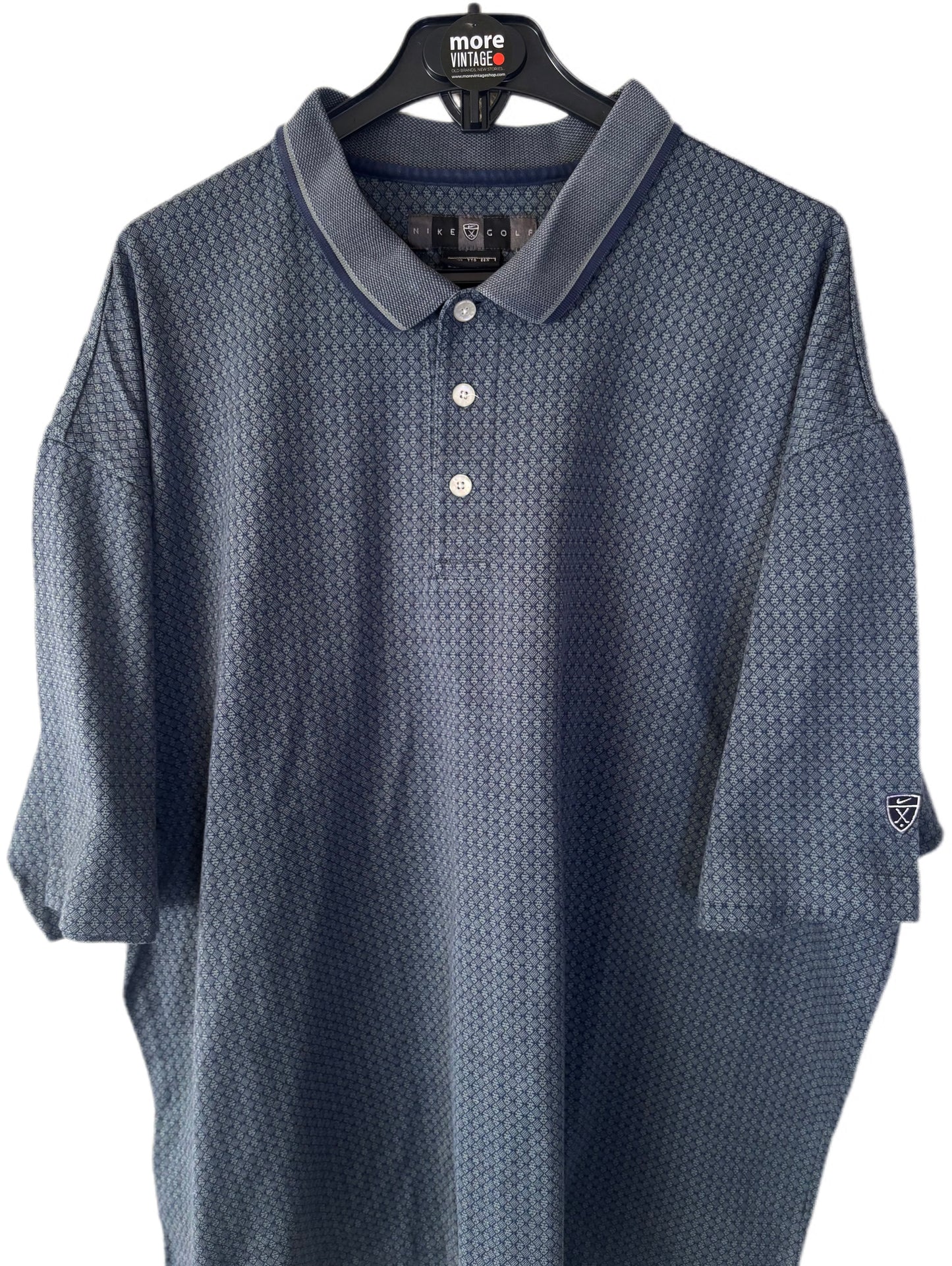 Polo Nike Golf Retro Navy Blue