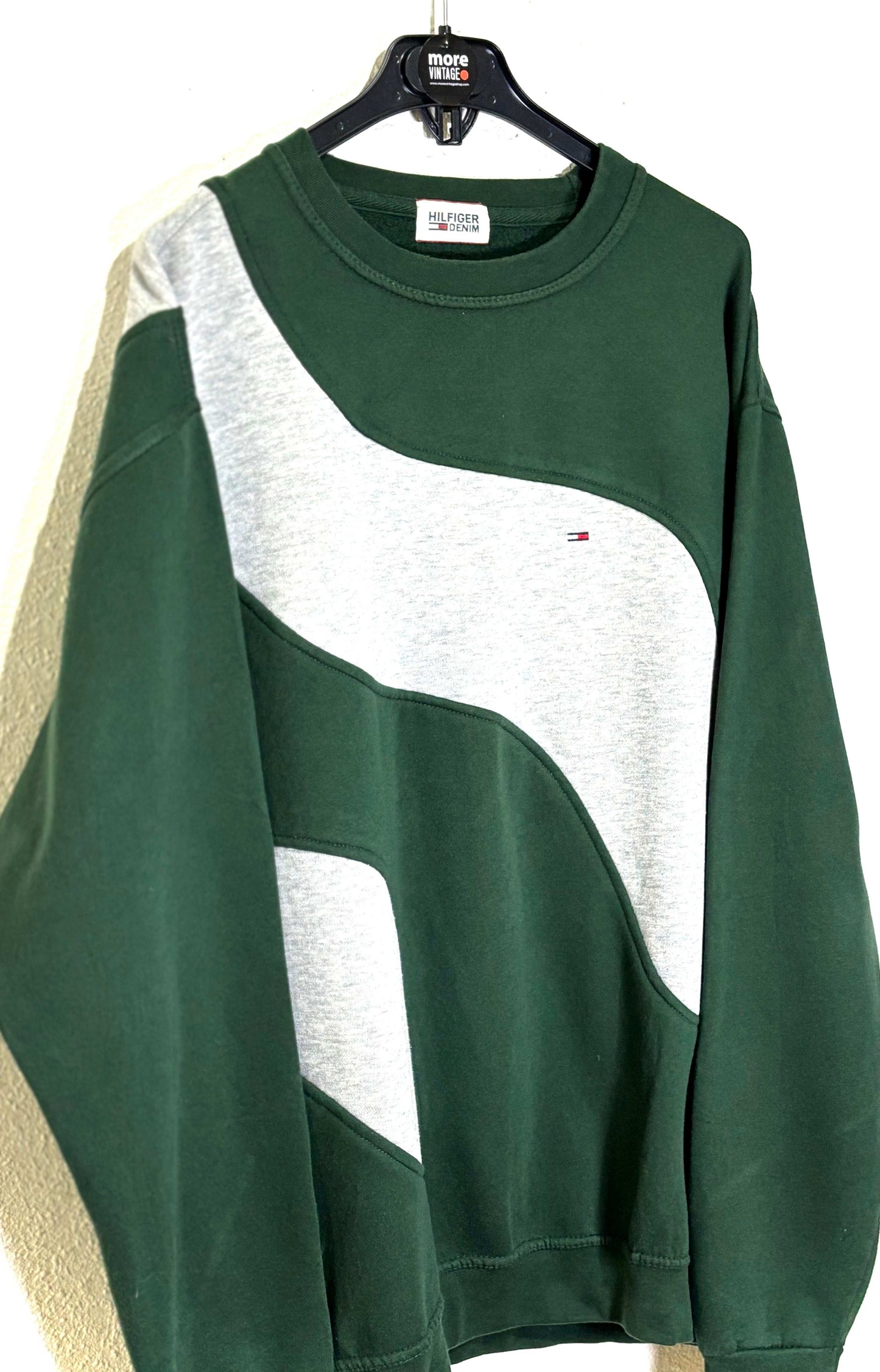 Sudadera Tommy Hilfiger Vintage Green/Grey