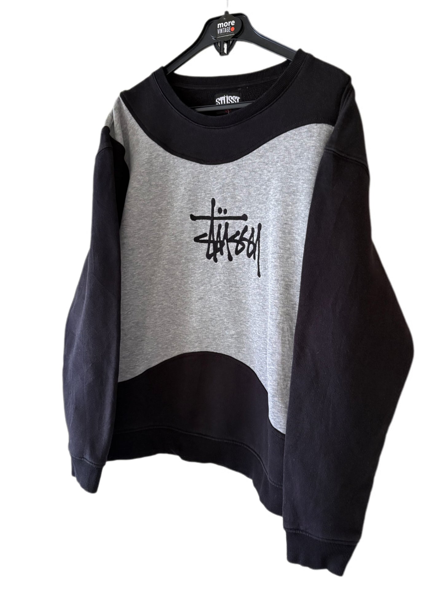 Sudadera Stüssy Vintage Black/Grey