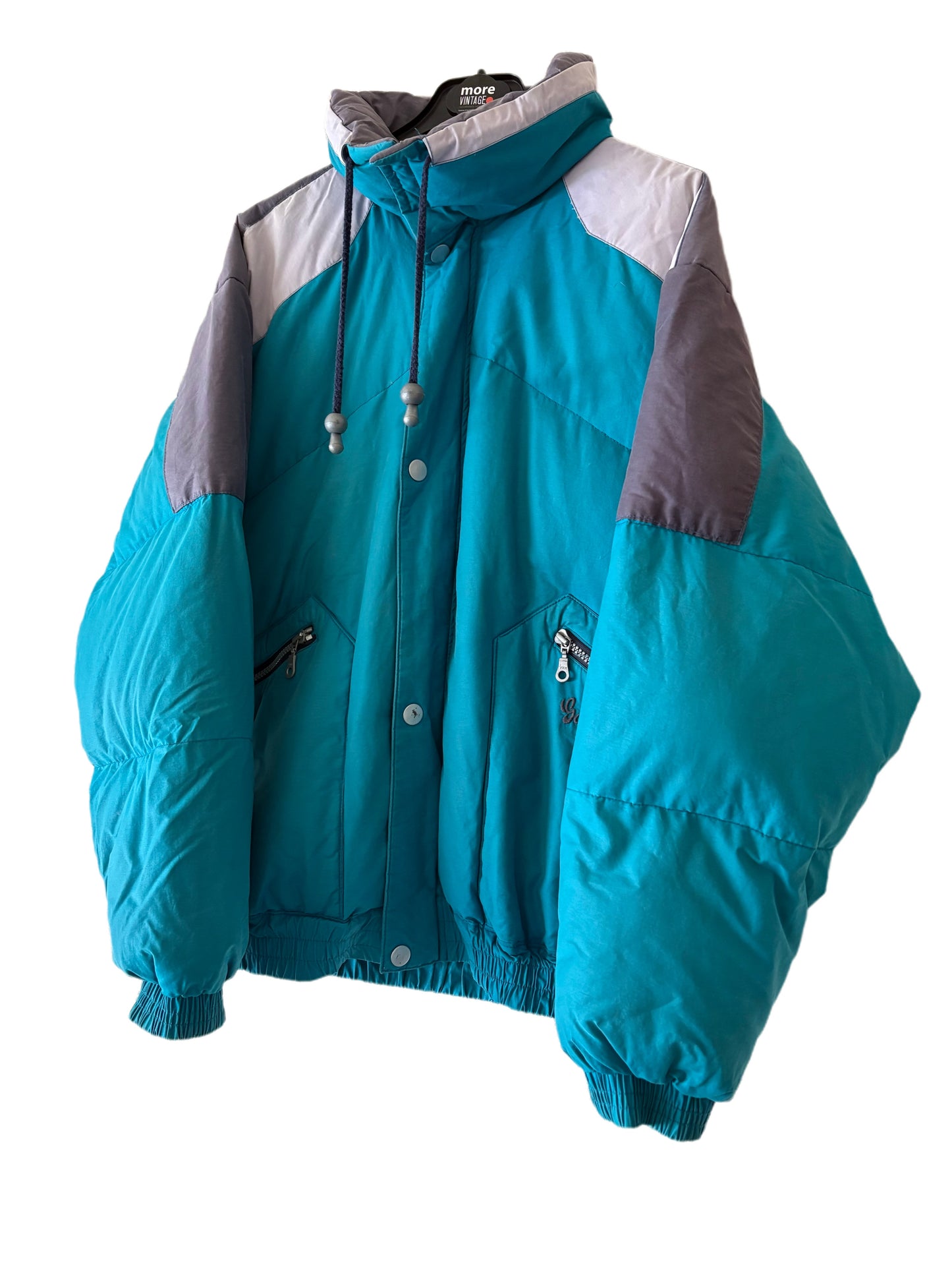 Cazadora Retro Ski Blue