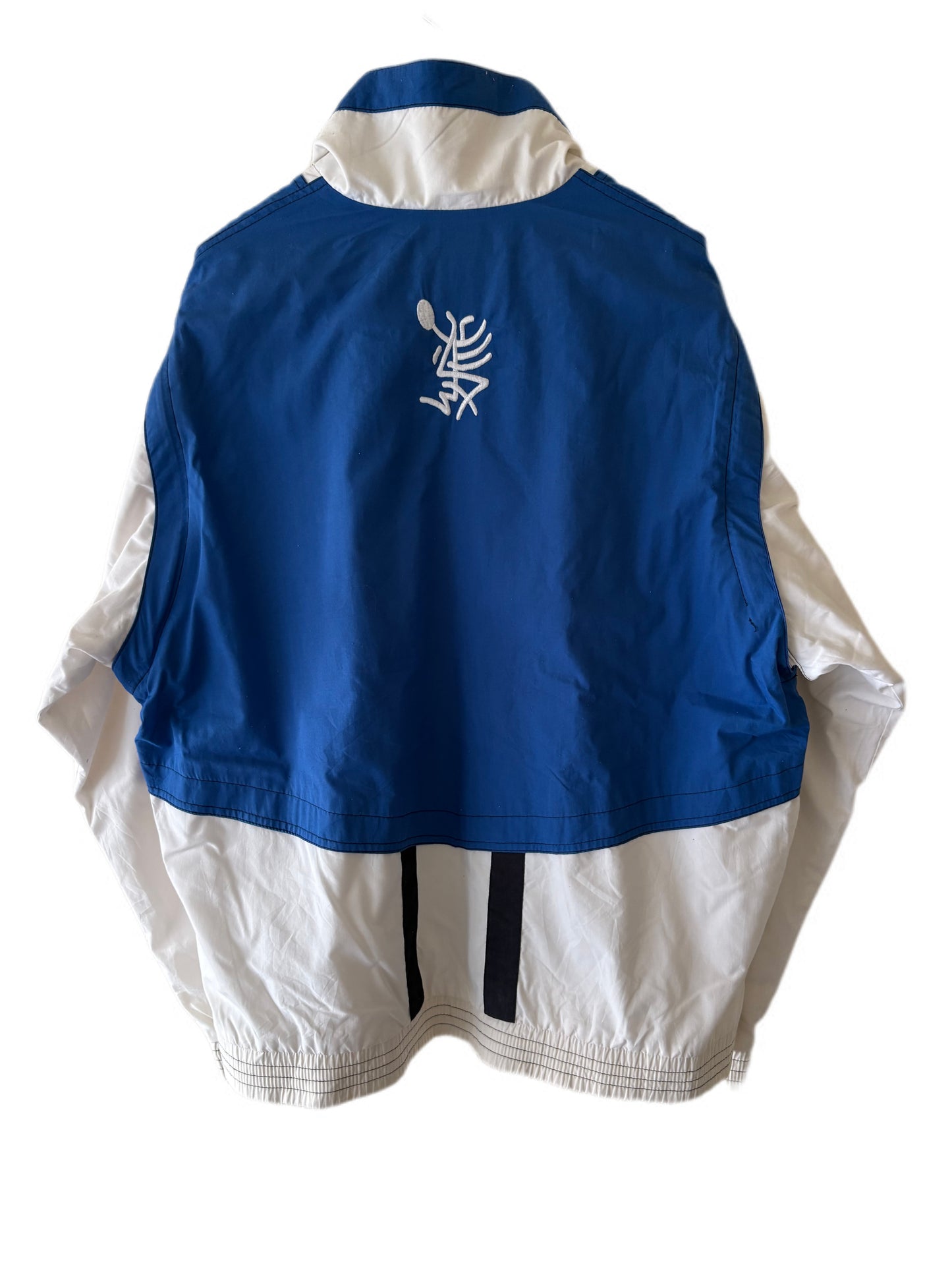 Chaqueta Lotto Retro White/Blue “Tenis Italiano”